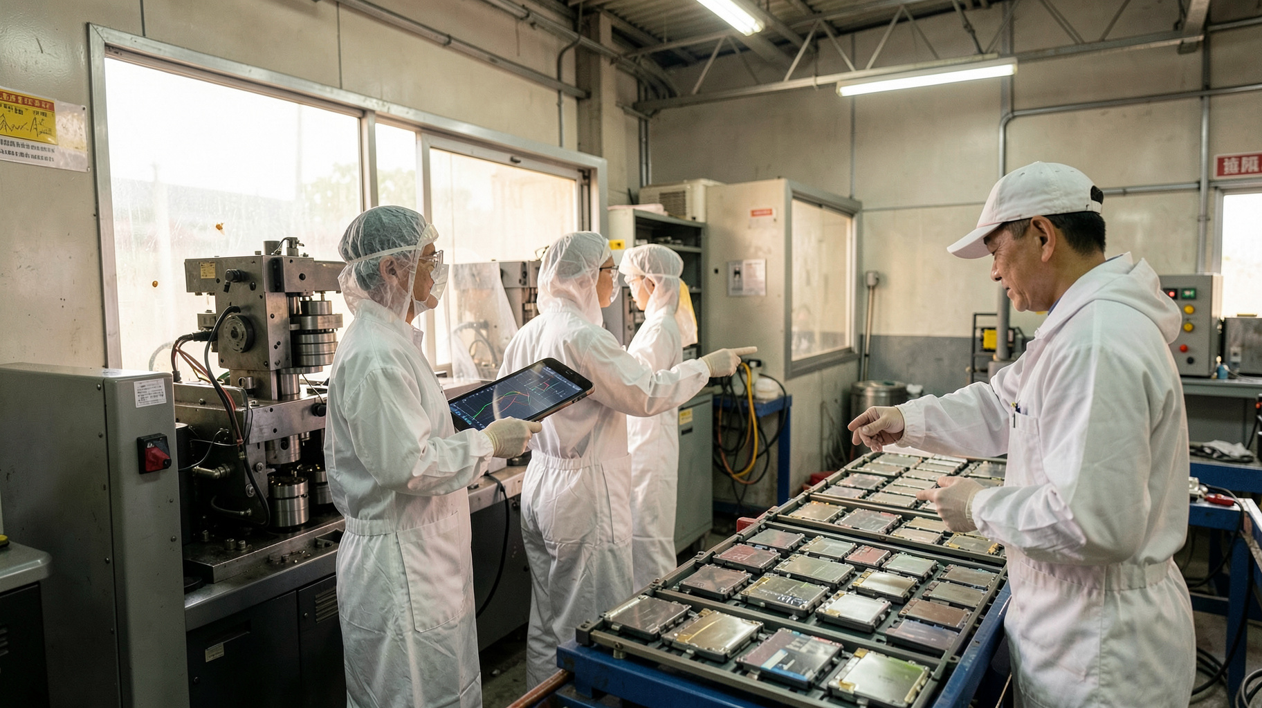広湾科技が全固体電池1GWh級ラインを稼働、既存工場の転用で量産化はどこまで早まるか